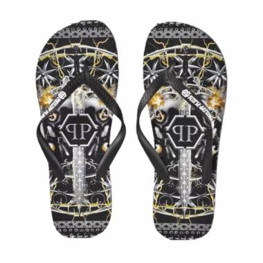 Philipp Plein M IMPS901 vyriškos šlepetės