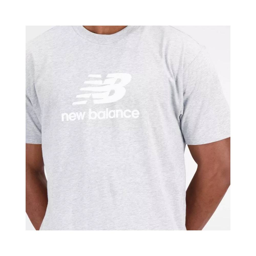 New Balance Essentials Stacked Logo Co M marškinėliai MT31541AG