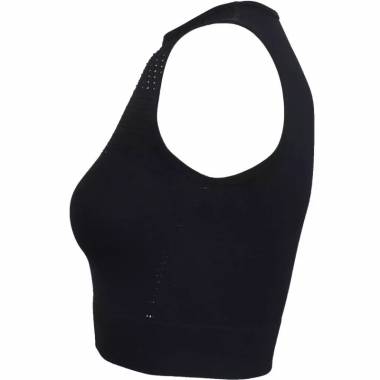 GymHero LA Classic Top Long Bra W BRA-LONGBLACK