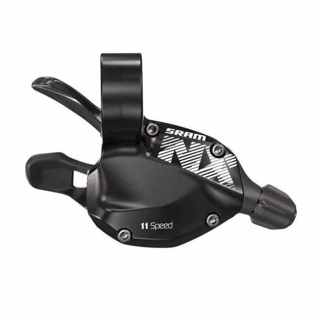 Pavarų rankenėlė SRAM SL NX Trigger Black // 11 pav., be optinio pavarų ekranėlio // dešinė, galinėms pavaroms