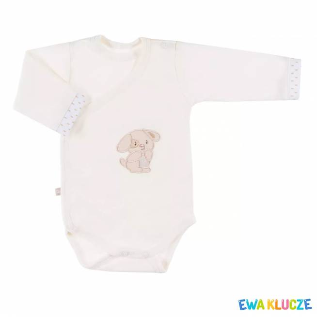 EWA 852670 NEWBORN Body REGL DŁ ecru 50