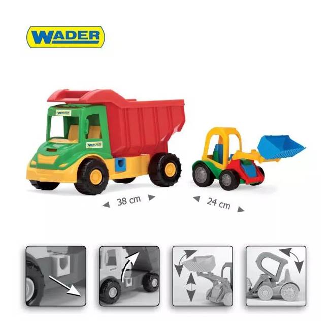 WADER 32210 Multi Truck su buldozeriu Buggy