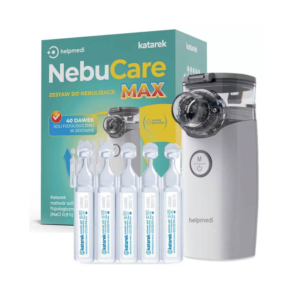 HELPMEDI "Katarek Nebucare MAX" nebulizavimo rinkinys