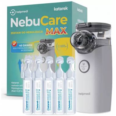 HELPMEDI "Katarek Nebucare MAX" nebulizavimo rinkinys