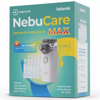 HELPMEDI "Katarek Nebucare MAX" nebulizavimo rinkinys