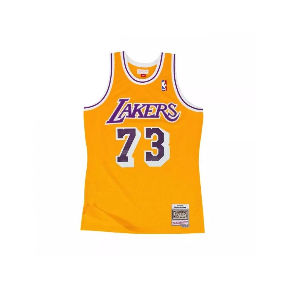 Mitchell & Ness Los Angeles Lakers NBA Swingman marškinėliai Lakers 1998 Dennis Rodman M SMJYCP20064-LALGOLD98DRD