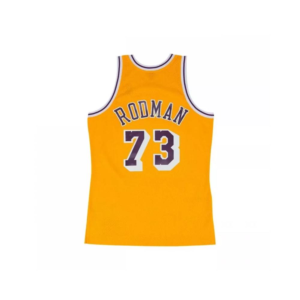 Mitchell & Ness Los Angeles Lakers NBA Swingman marškinėliai Lakers 1998 Dennis Rodman M SMJYCP20064-LALGOLD98DRD