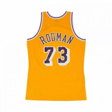 Mitchell & Ness Los Angeles Lakers NBA Swingman marškinėliai Lakers 1998 Dennis Rodman M SMJYCP20064-LALGOLD98DRD