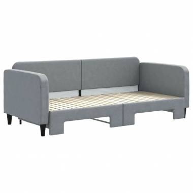 Modulinė audinio sofa-lova su pasirinktinėmis spalvomis, dydžiais ir funkcijomis