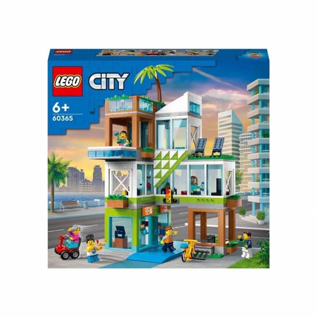 Konstruktorius LEGO City Daugiabutis namas 60365, 688 vnt.