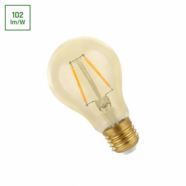 Lemputė Spectrum LED, A60, šiltai balta, E27, 5 W, 500 lm