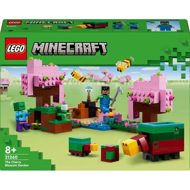 Konstruktorius LEGO Minecraft Žydinčių vyšnių sodas 21260