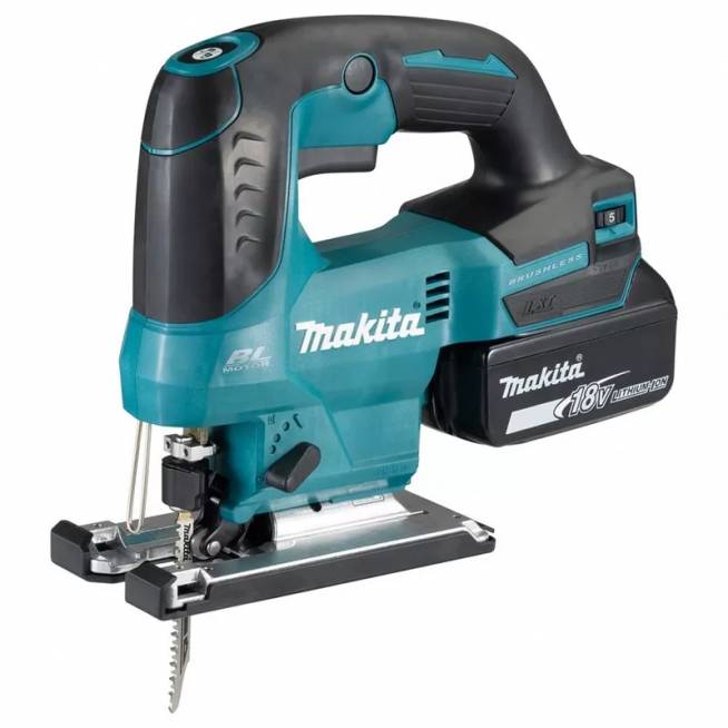 Akumuliatorinis siaurapjūklis Makita DJV184Z, 18 V