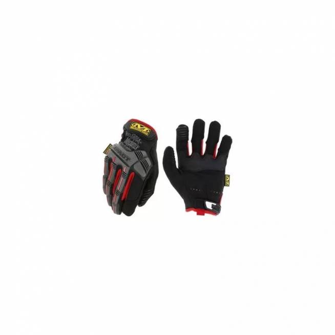 Pirštinės pirštuotos Mechanix Wear M-Pact MPT-08-010, dirbtinė oda, juoda/pilka, L