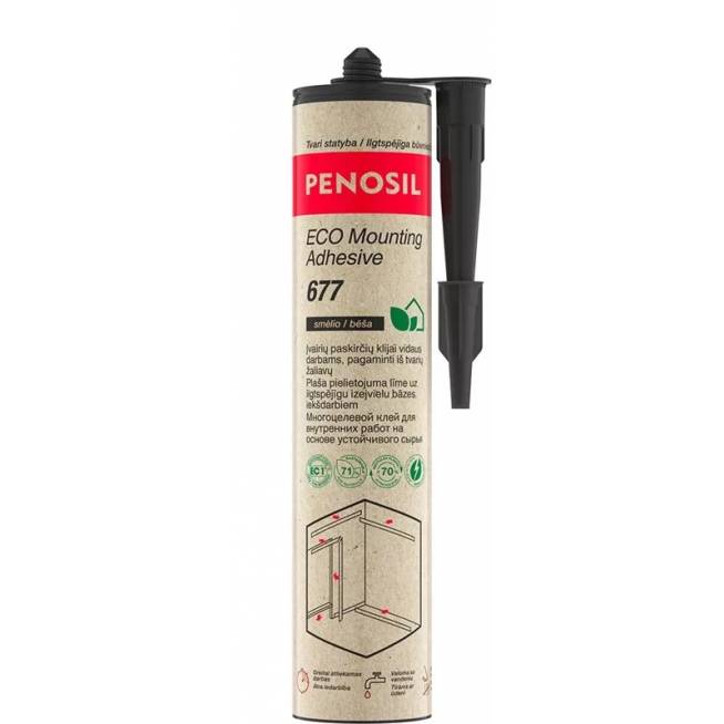 Klijai montažiniai Penosil Eco Mounting Adhesive 677, 0.29 l