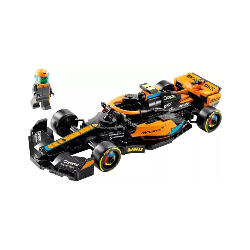 Konstruktorius LEGO Speed Champions 2023 metų Formulės-1 lenktyninis automobilis McLaren 76919