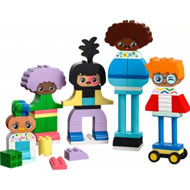 Konstruktorius LEGO DUPLO Town Konstruojami emocijų žmogeliukai 10423 10423