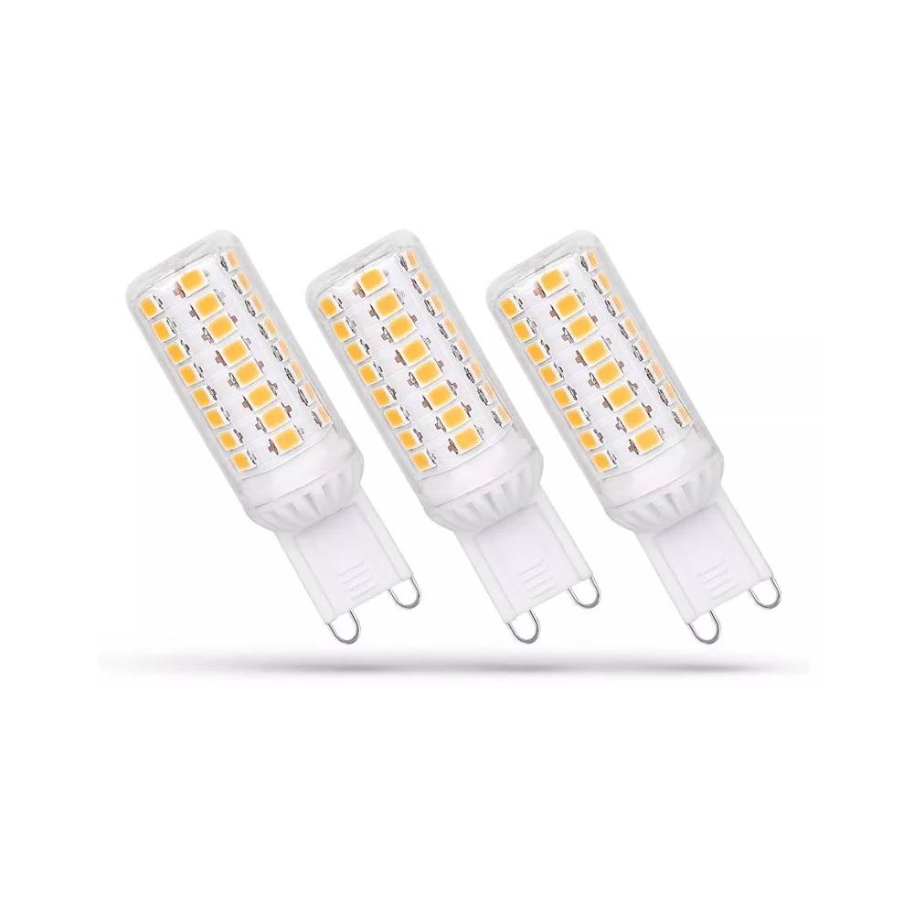 Lemputė Spectrum LED, šiltai balta, G9, 4 W, 380 lm, 3 vnt.