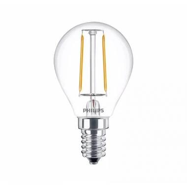 Lemputė Philips LED, P45, šiltai balta, E14, 2 W, 250 lm