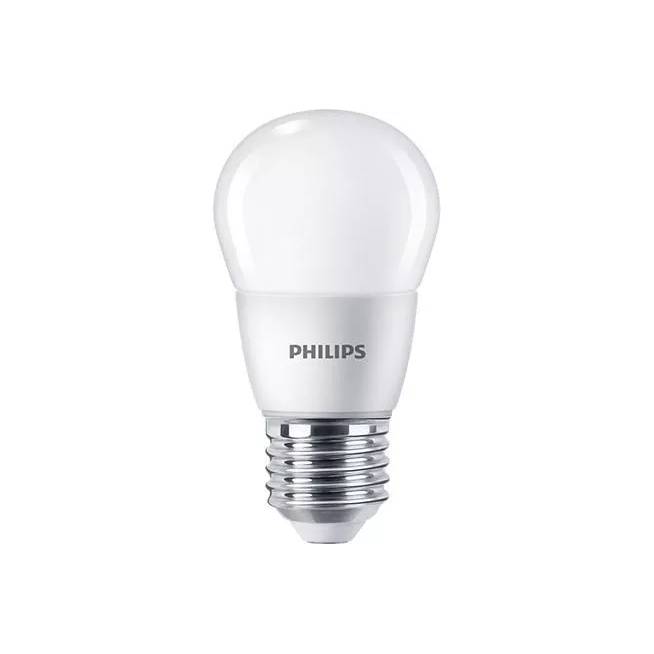 Lemputė Philips LED, P48, šaltai balta, E27, 7 W, 806 lm