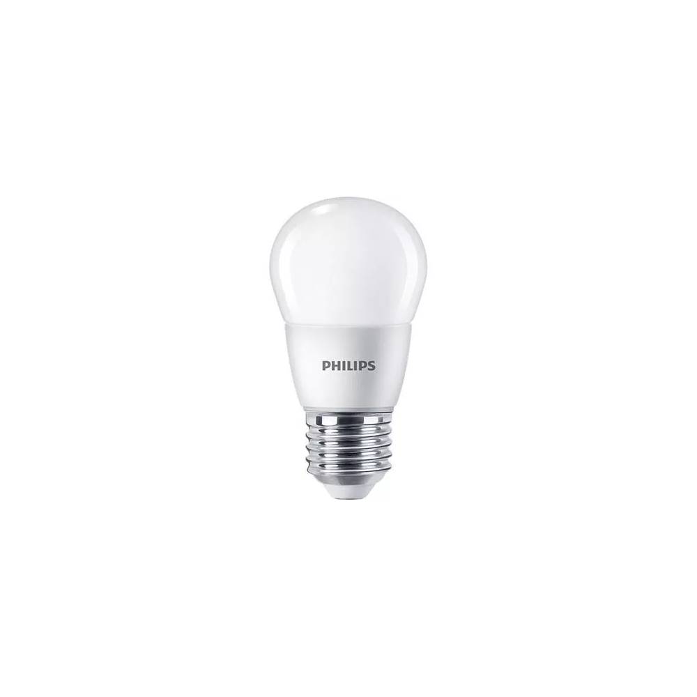 Lemputė Philips LED, P48, šaltai balta, E27, 7 W, 806 lm