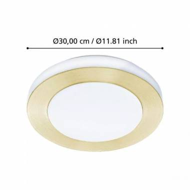 Šviestuvas plafonas Eglo Carpi 900369, 10.8 W, LED, 3000 °K