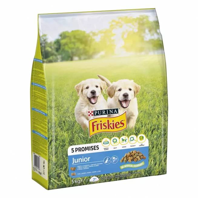 Sausas šunų maistas Friskies, 3 kg