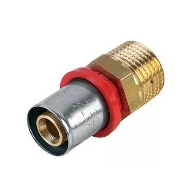 Presuojamas adapteris TDM Brass, 16 mm – presuojamas adapteris