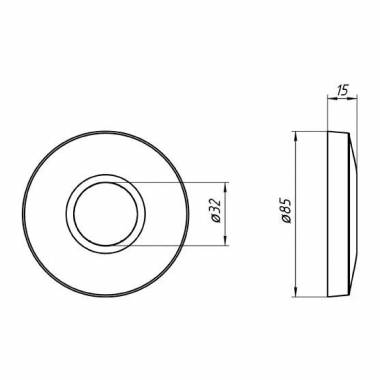 Dangtelis plautuvei Ani Plast M413, balta