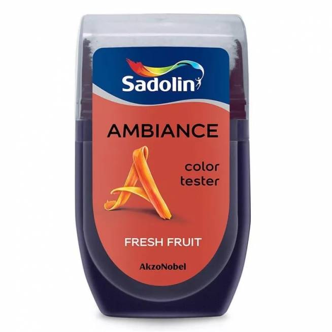 Spalvos testeris Sadolin Ambiance Color Tester, šviežių vaisių, 0.03 l