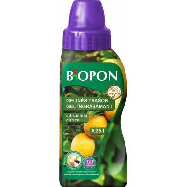 Trąšos citrusiniams augalams Biopon, skystos, 0.25 l