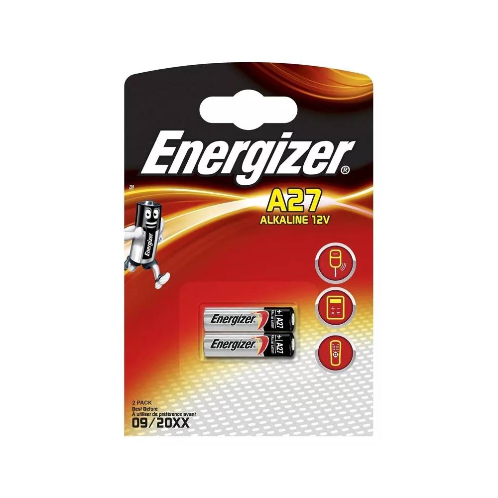 Elementai Energizer EN27B2, A27/L828, 12 V, 2 vnt.