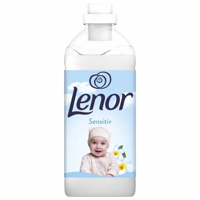 Skalbinių minkštiklis Lenor Sensitive, skystas, 1.6 l