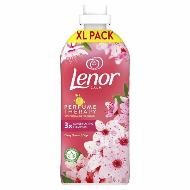 Skalbinių minkštiklis Lenor Cherry Blossom & Sage, skystas, 1.2 l