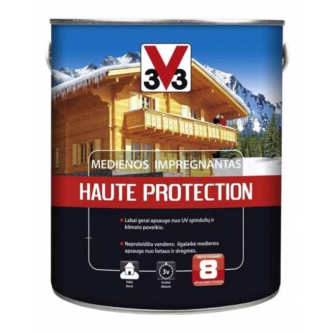 Impregnantas V33 Haute Protection, skaidri, 2.5 l