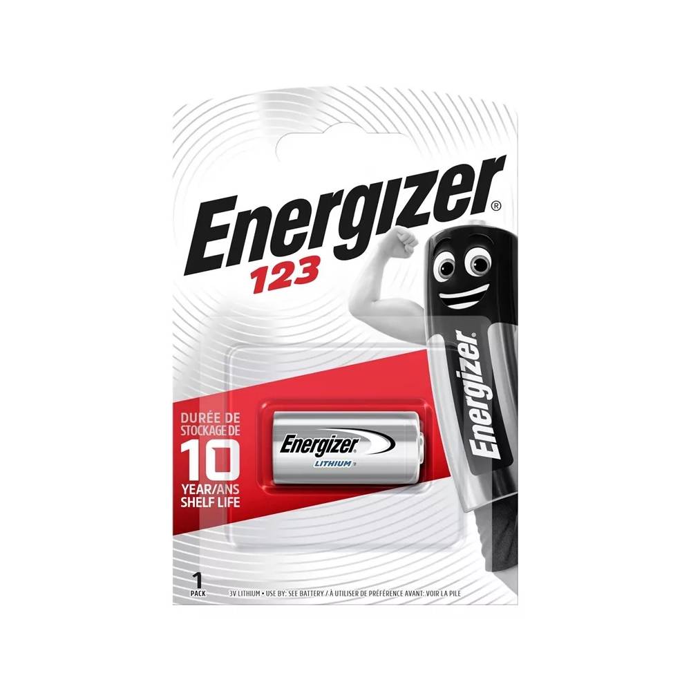 Elementai Energizer EN123B1, CR123, 3 V