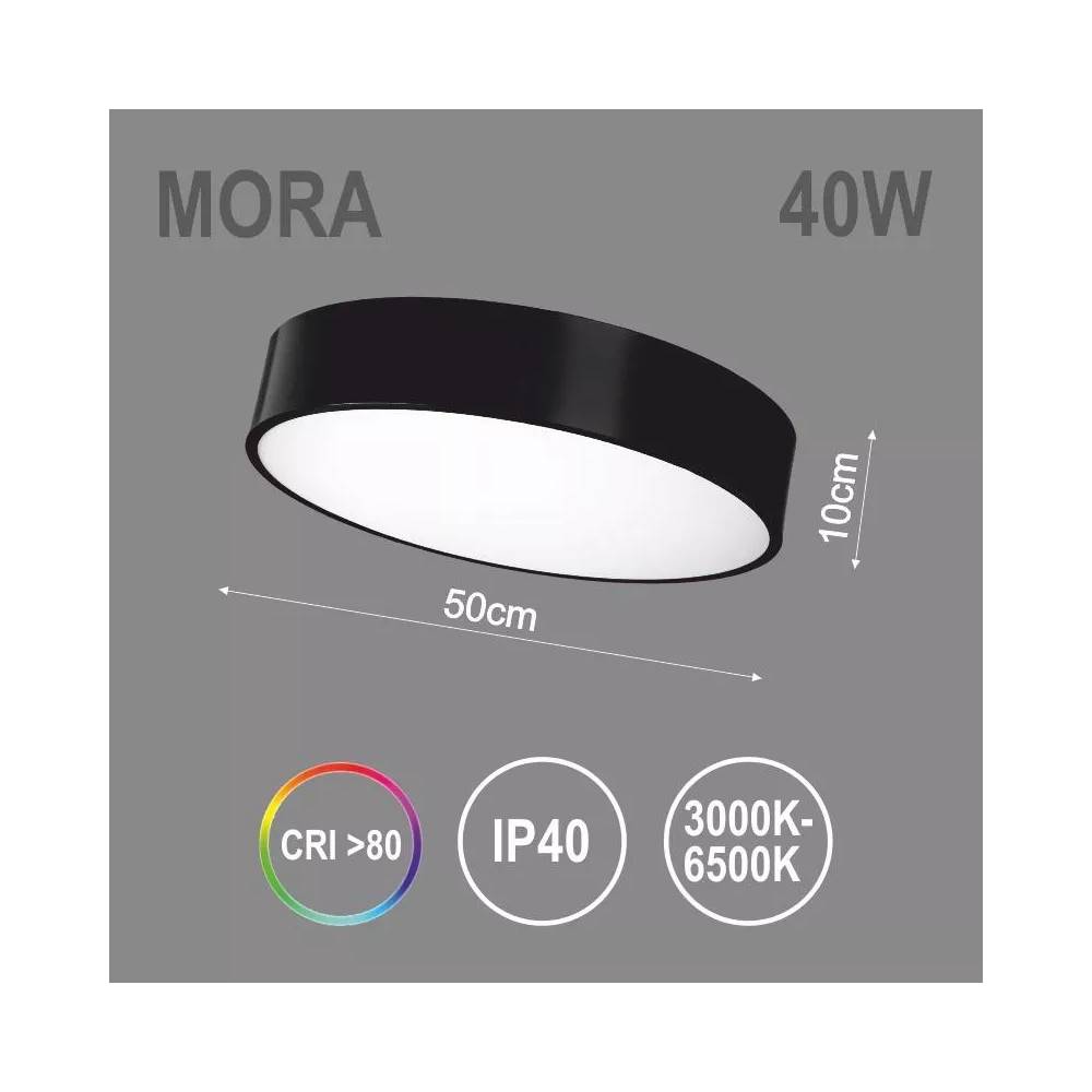 Šviestuvas kabinamas Tope Mora 6004000032, 40 W, LED, 3000 - 6500 °K