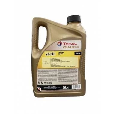 Variklių alyva Total Quartz Ineo 5W - 30, sintetinis, lengviesiems automobiliams, 5 l