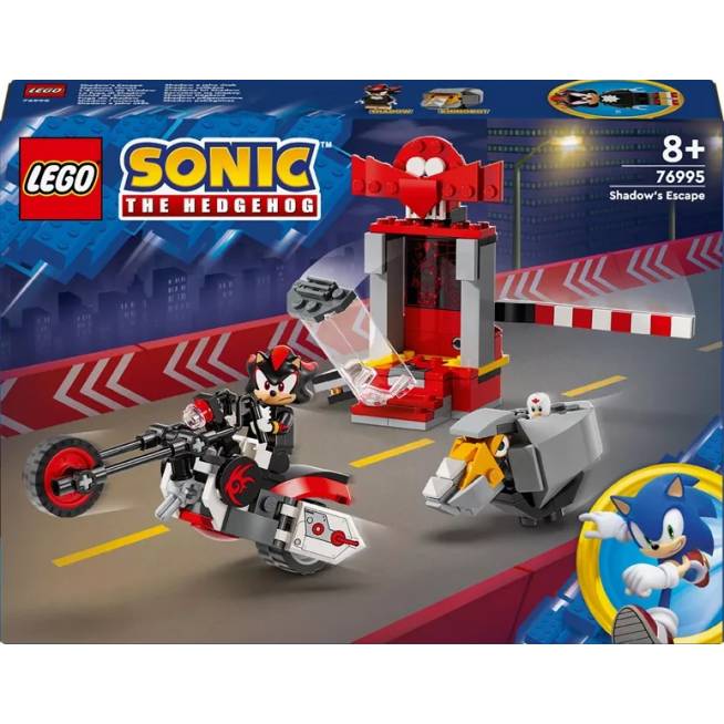 Konstruktorius LEGO Sonic the Hedgehog™ Shadow the Hedgehog pabėgimas 76995