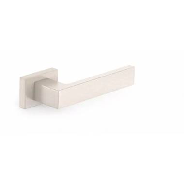 Durų rankena, vidaus Metal-Bud SQ Satin Nickel CUBE RT, nikelio