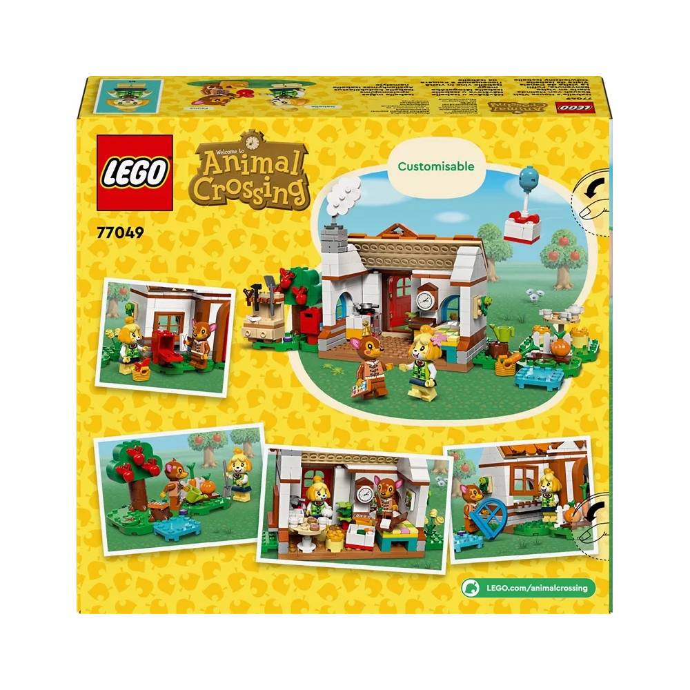 Konstruktorius LEGO Animal Crossing™ Apsilankymas Isabelle namelyje 77049