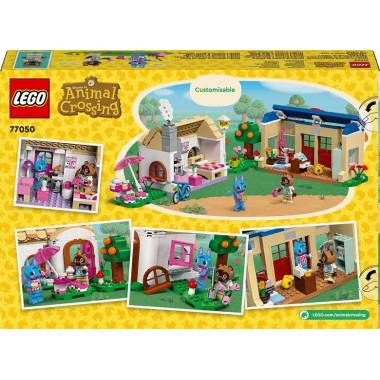 Konstruktorius LEGO Animal Crossing™ Nook's Cranny ir Rosie nameliai 77050