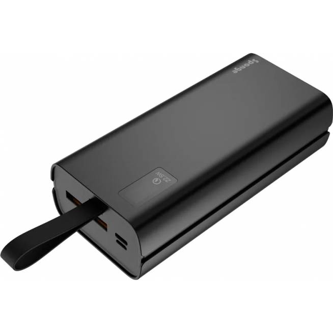 Nešiojamas įkroviklis Sponge Energy 30000 mAh, 22.5 W, pilka