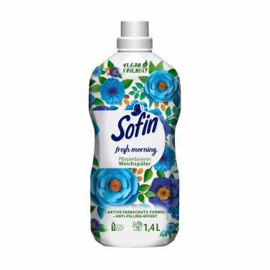 Audinių minkštiklis Sofin Fresh Morning, 1.4 l