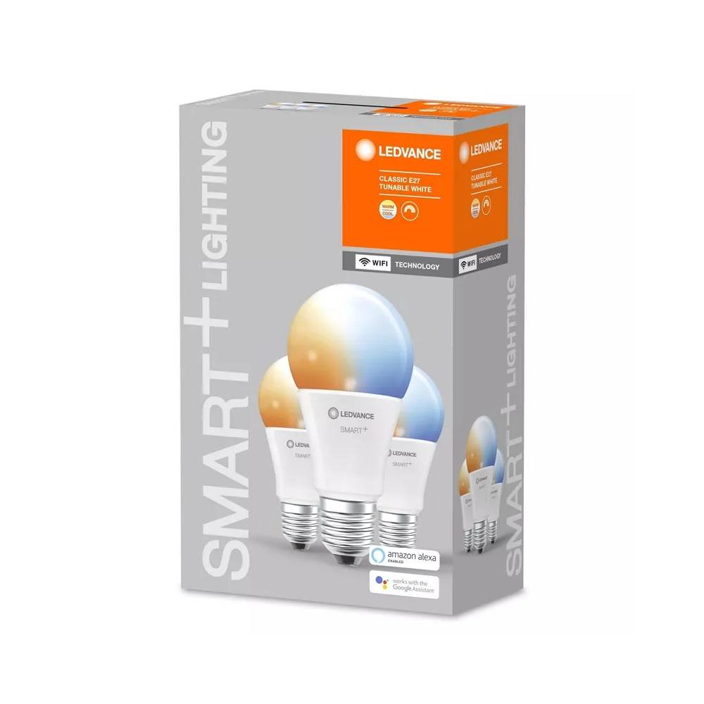 Išmanioji LED lempa SMART WIFI, A60, 9W, E27, 806lm,TWX3VNT