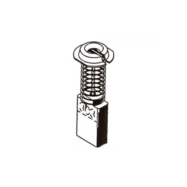 Angliniai šepetėliai 30-00-303-A, 5 x 11 x 19 mm, 2 vnt