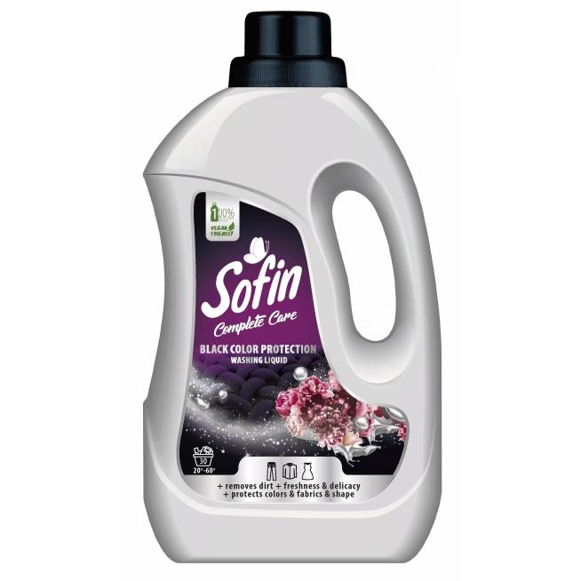 SKALBIKLIS AUDINIŲ SOFIN CARE/BLACK 1.5L