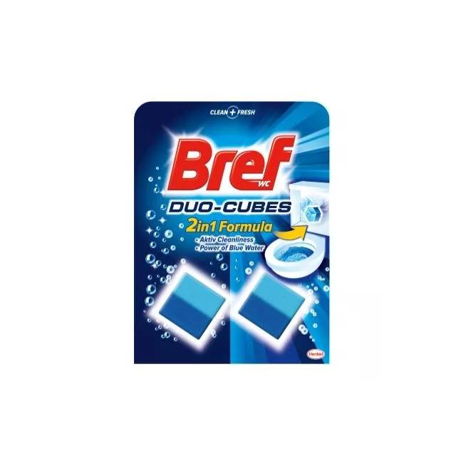 Unitazo kubeliai BREF DUO CUBES, 2×50 g