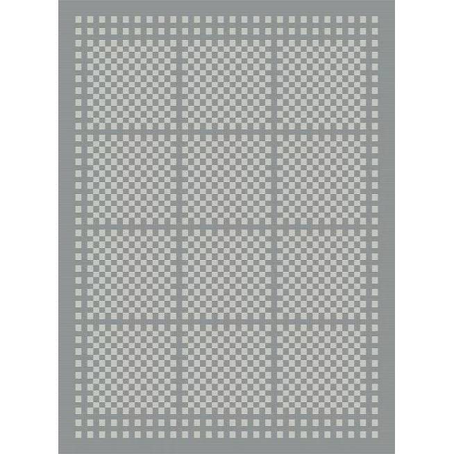 Kilimas lauko terasoms Domoletti REVESRSO 3908 GE12, pilkas, 220 cm x 160 cm