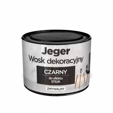 Spec. paskirties dažai Jeger WAX BLACK, juoda, juoda, 0.3 l